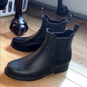 Ankle high Jcrew Rain Boots